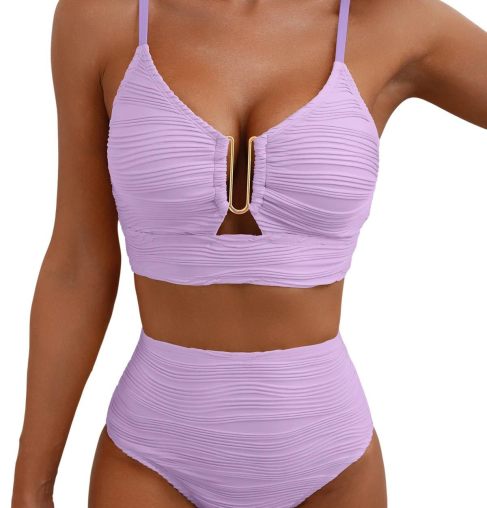 Amelia — Push-Up Hoge Taille Bikini voor Dames
