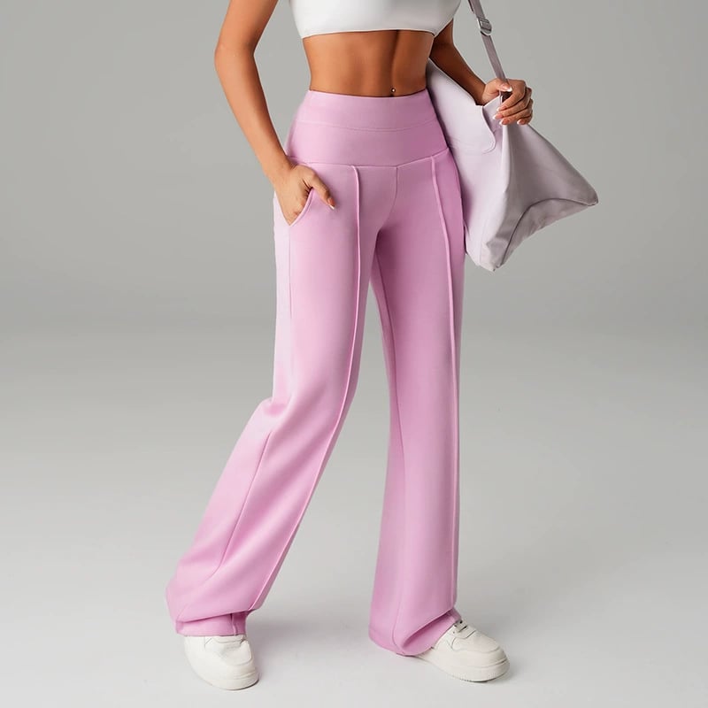 Ava – Wijde High-Waist Broek | 50% KORTING
