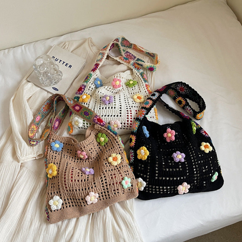 Luna — Boho-Chic Schoudertas met Veelzijdig Draagcomfort