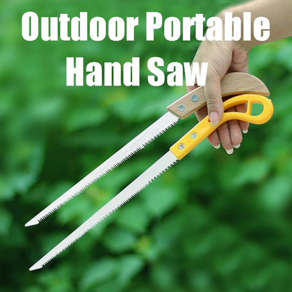TrailSaw™ outdoor handzaag - compact, ultrascherp & onmisbaar voor elk avontuur | 1+3 GRATIS
