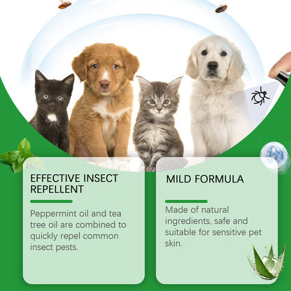 NatureGuard Spray — kalmeer huisdieren, vrij van ongedierte