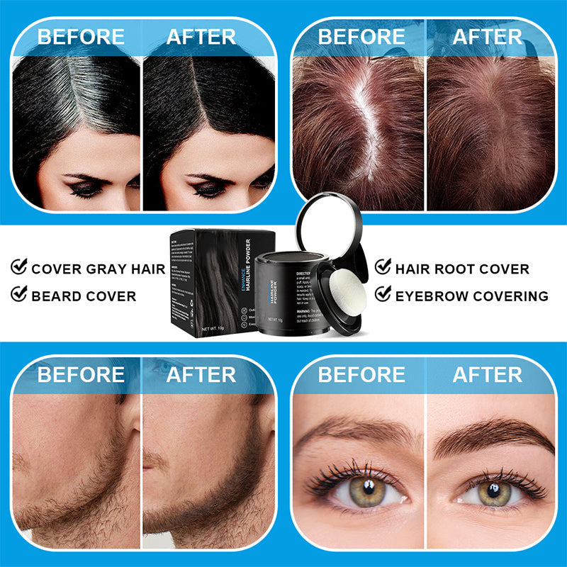 Haar Droogpoeder — Directe Volume Boost