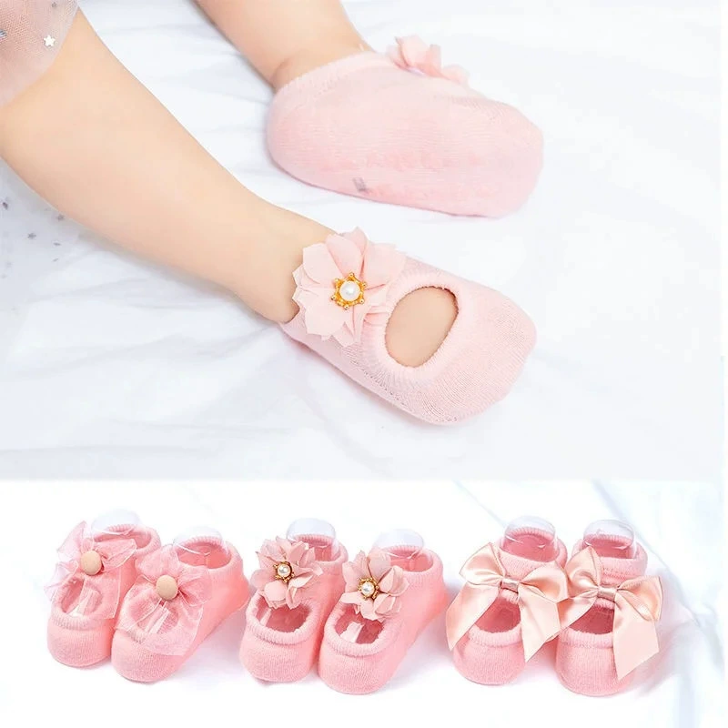 LittleSteps Set 3 paar – Antislip Babysokken | 50% KORTING