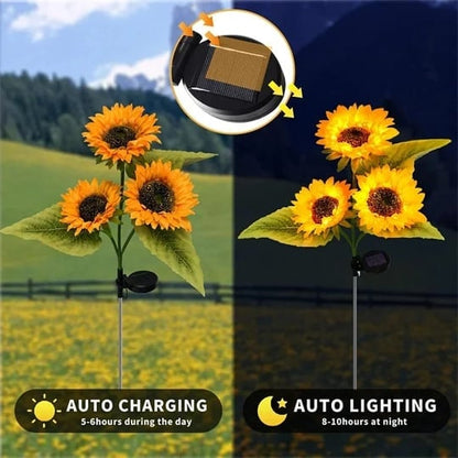 GardenRadiance — Zonnebloem Lampen | 50% KORTING