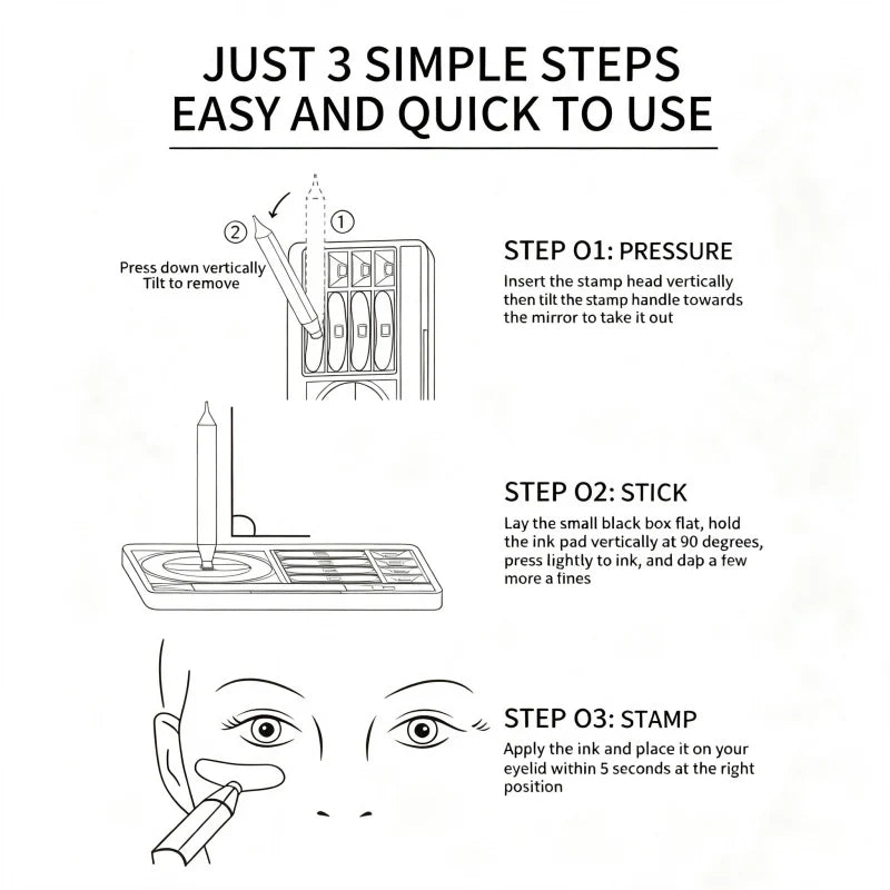 VeroStampa Eye Art Kit — Vlekkeloze Ogen, Moeiteloze Stralendheid