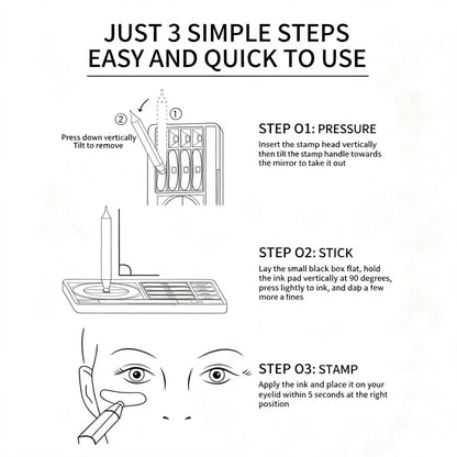 VeroStampa Eye Art Kit — Vlekkeloze Ogen, Moeiteloze Stralendheid