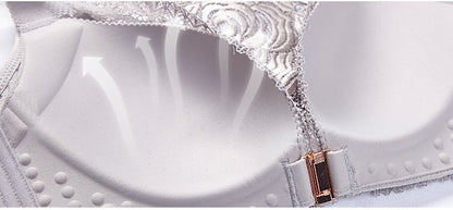 BloomBra™ beugelloze bh met rozenborduursel