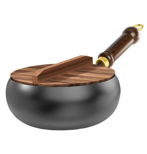 Stoviron™ – Klassieke Gietijzeren Pan met Moderne Warmtevasthouding | 50% KORTING