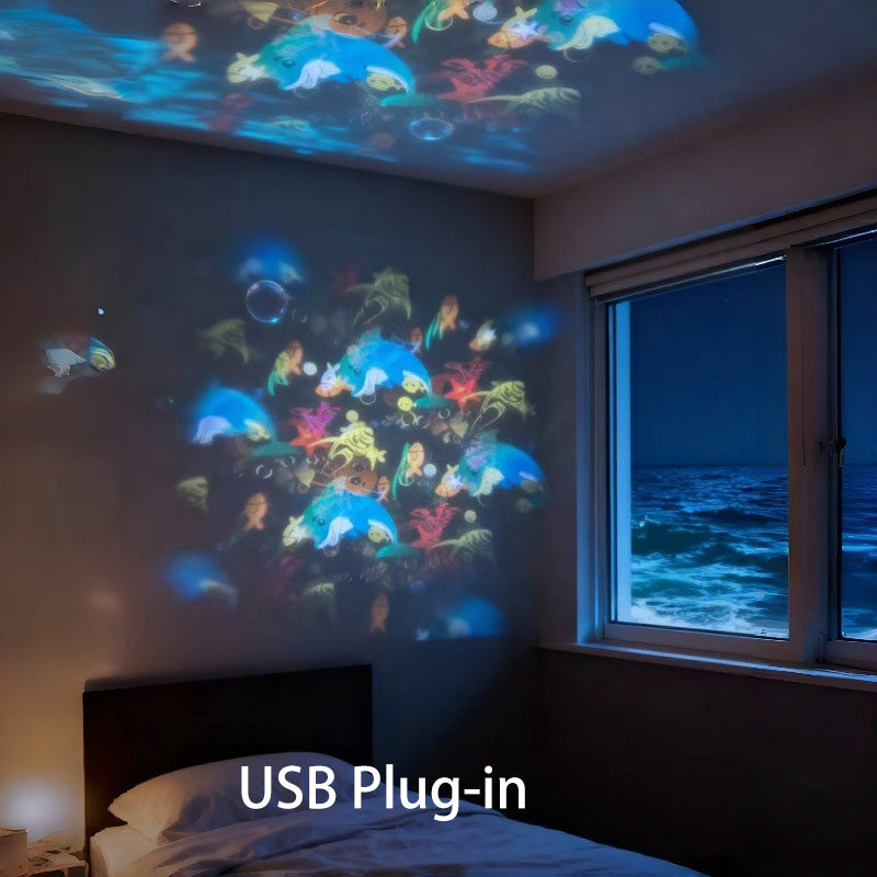 AquaGlow — Oceaanlicht Projector | 50% KORTING