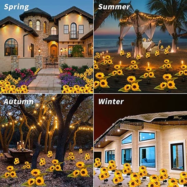 GardenRadiance — Zonnebloem Lampen | 50% KORTING