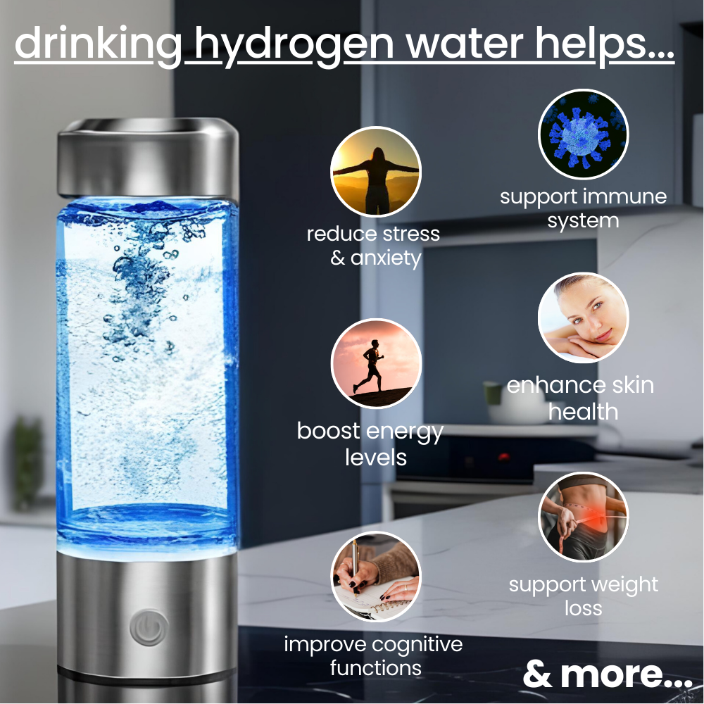 HydroPure generator waterfles