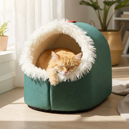 CozyCave – Kattenknuffelgrot | 50% KORTING