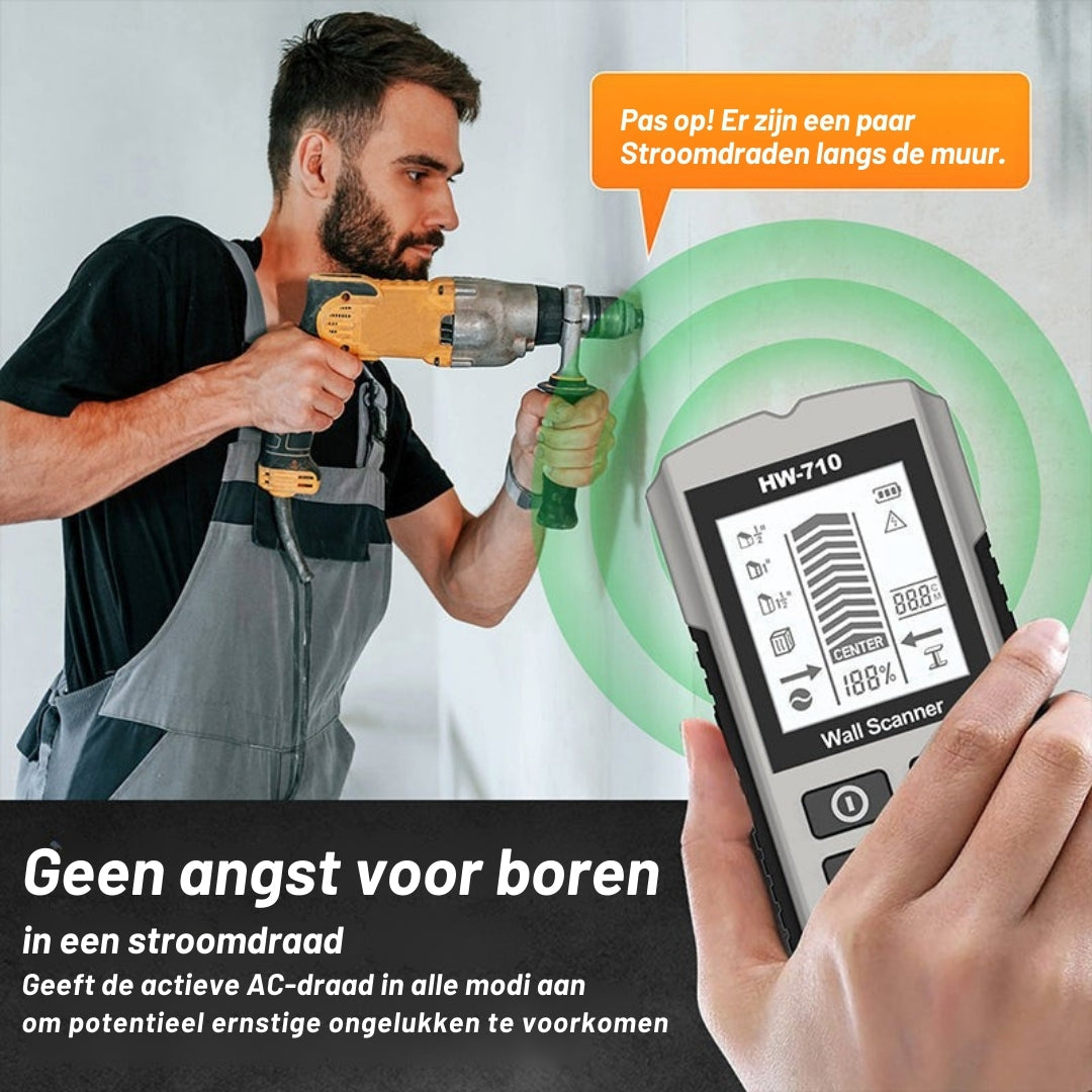 SafeScan Pro — Veilig boren, gevaren vermijden