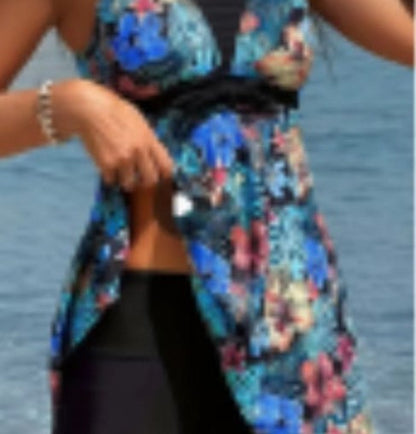 Lily — Bloemen Tankini Set | 50% KORTING