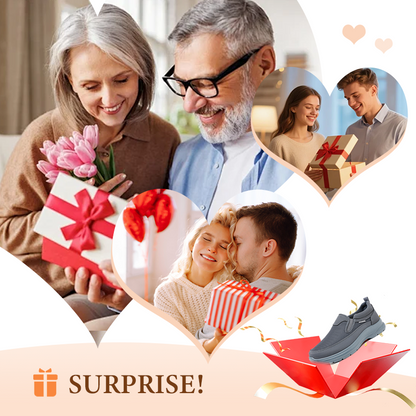 James – Ademende orthopedische instappers met massagezolen