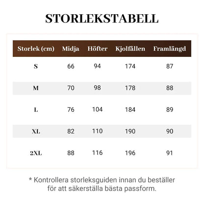 Emily – A-lijn spijkermaxirok met slanke silhouet