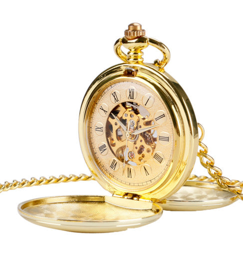 Mechanisch Zakhorloge met Spinnenwebpatroon — Bezit Tijdloze Gedurfdheid