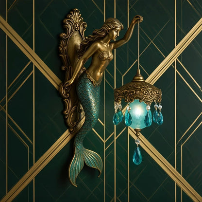 LuminaraMermaid — Fantasy Wandlamp | 50% KORTING