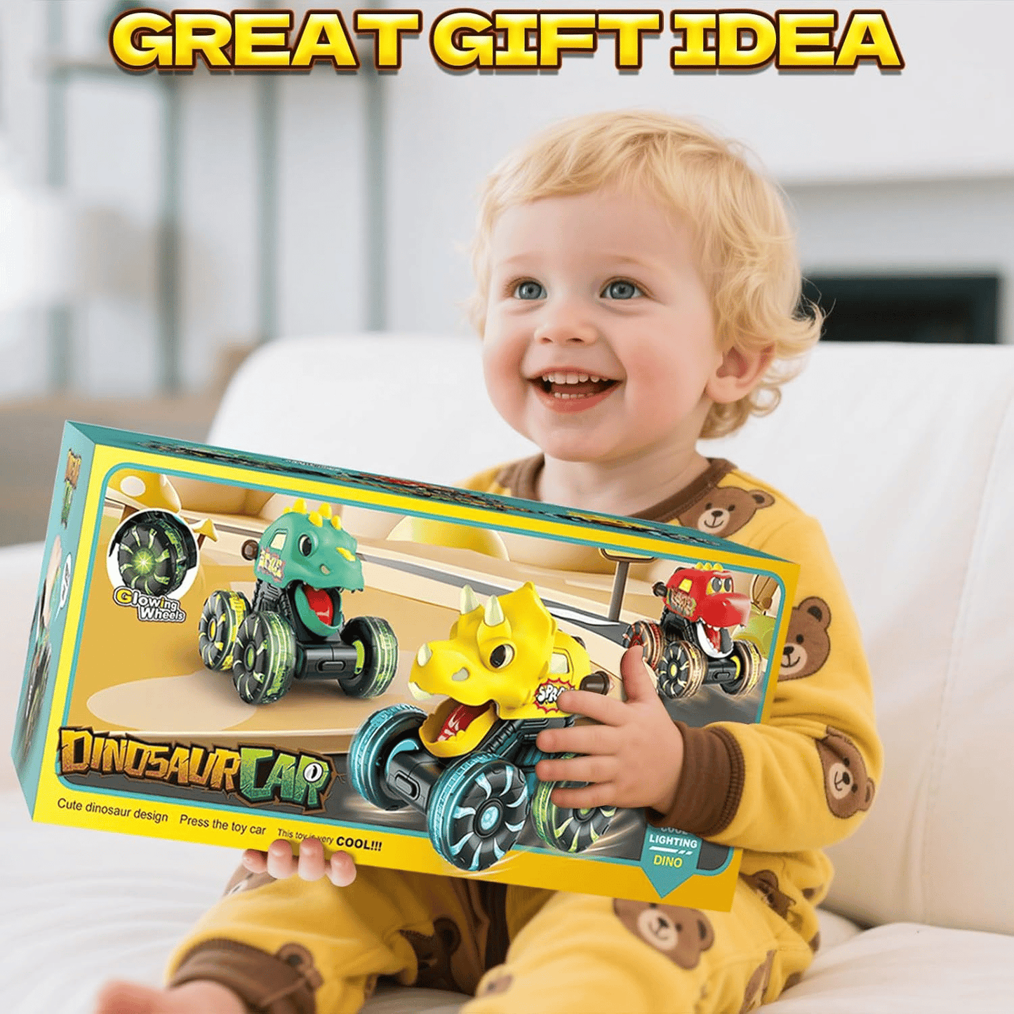DinoDrive – Press & Go Dino Trucks | 50% KORTING