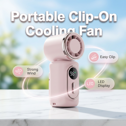 Clip Breeze Ventilator — Directe Handenvrije Verfrissing