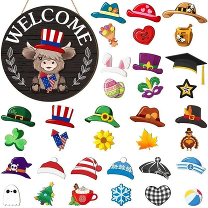 Magnetisch Welkomstbord — Eindeloze Warmte, Directe Charme