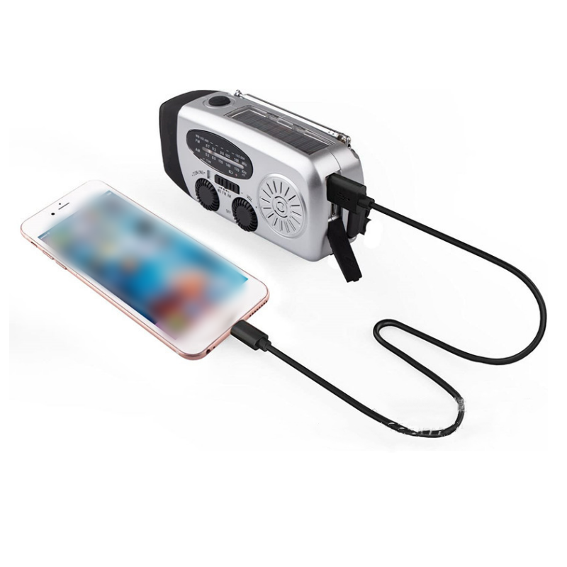 PulseGuard — Noodradio met Altijd Stroom | 50% KORTING