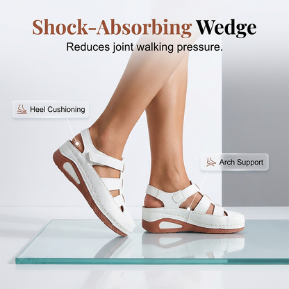 Liesel — Orthopedische Ademende Zomerschoenen met Klittenbandsluiting