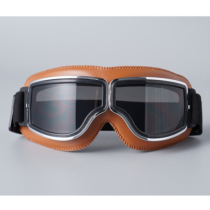 RideGuard — Vintage Rijdersbril | 50% KORTING