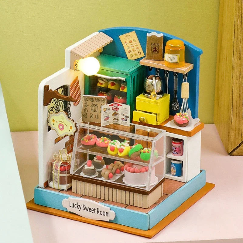 CozyNest Miniatuur Huizenpakket — Creëer Duurzaam Plezier