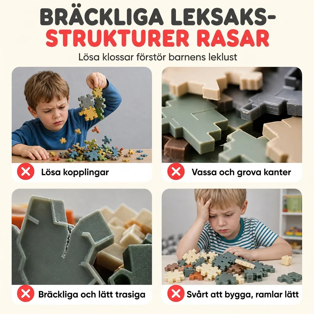 SnapTastic Blokken — Onbreekbaar Plezier Voor Altijd