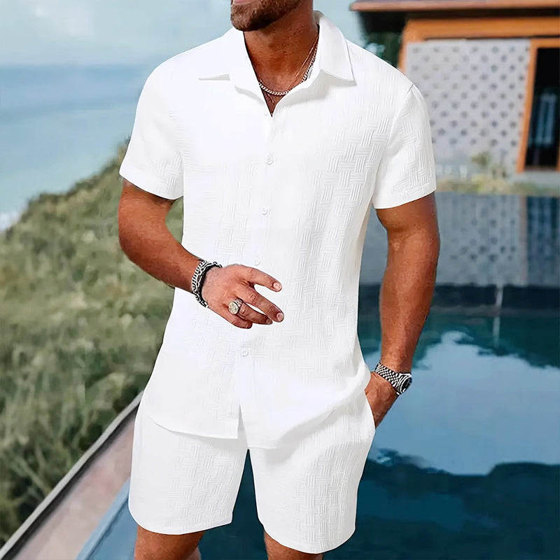 Richard – Zomerse Tweedelige Set | 50% KORTING