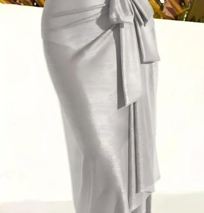 Lina – Metallic Badpak met Corrigerende Pasvorm