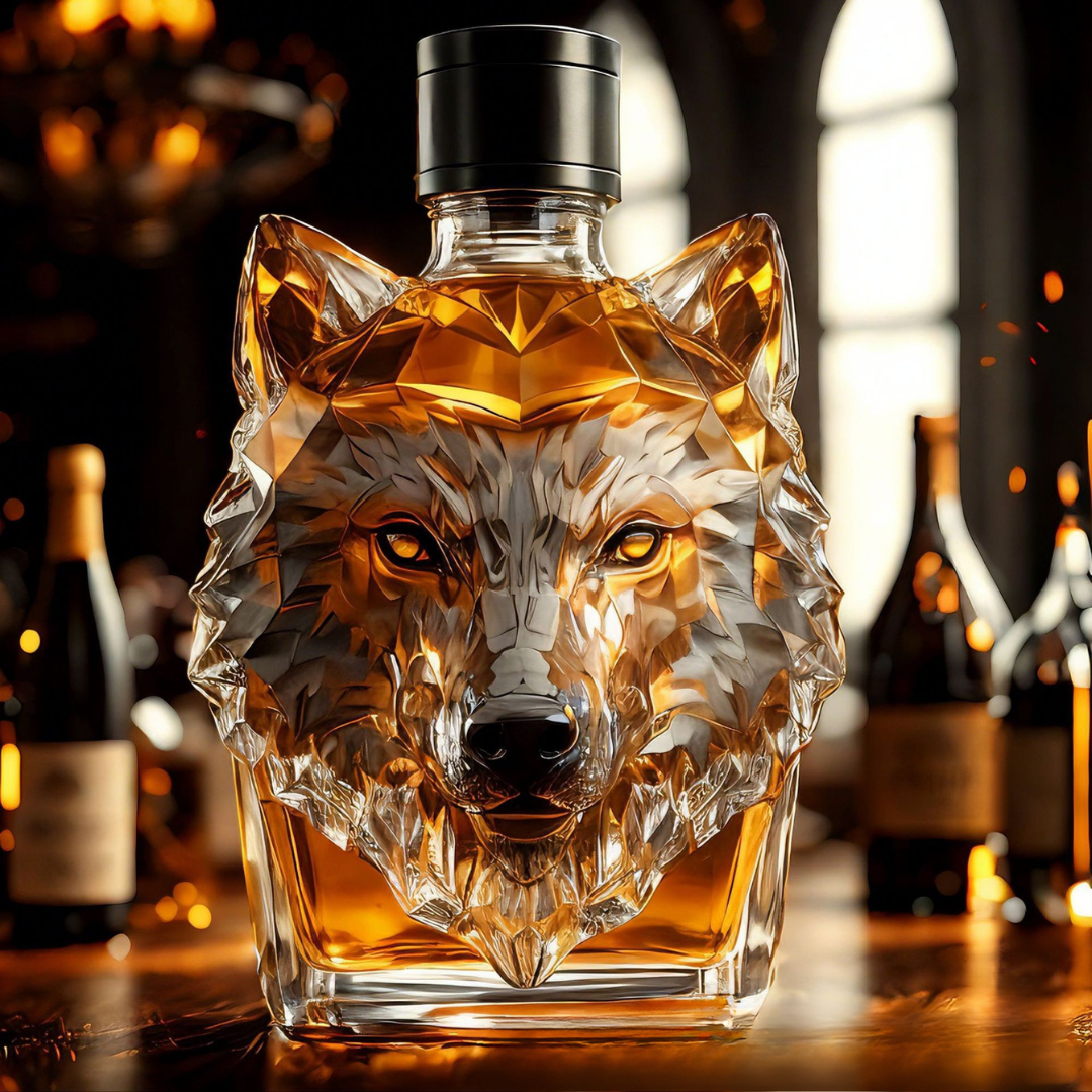 FeralFlask – Wolf Whiskey Karaf 350ml | 50% KORTING
