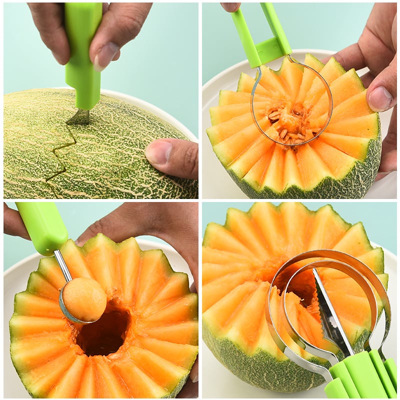 FruitMaster - 3-in-1 multifunctionele fruitsnijder | 1+2 GRATIS
