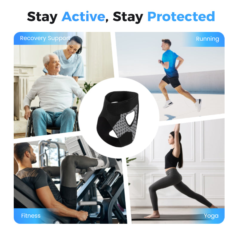 FlexiGuard – Verstelbare elastische enkelondersteuning | 1+1 GRATIS