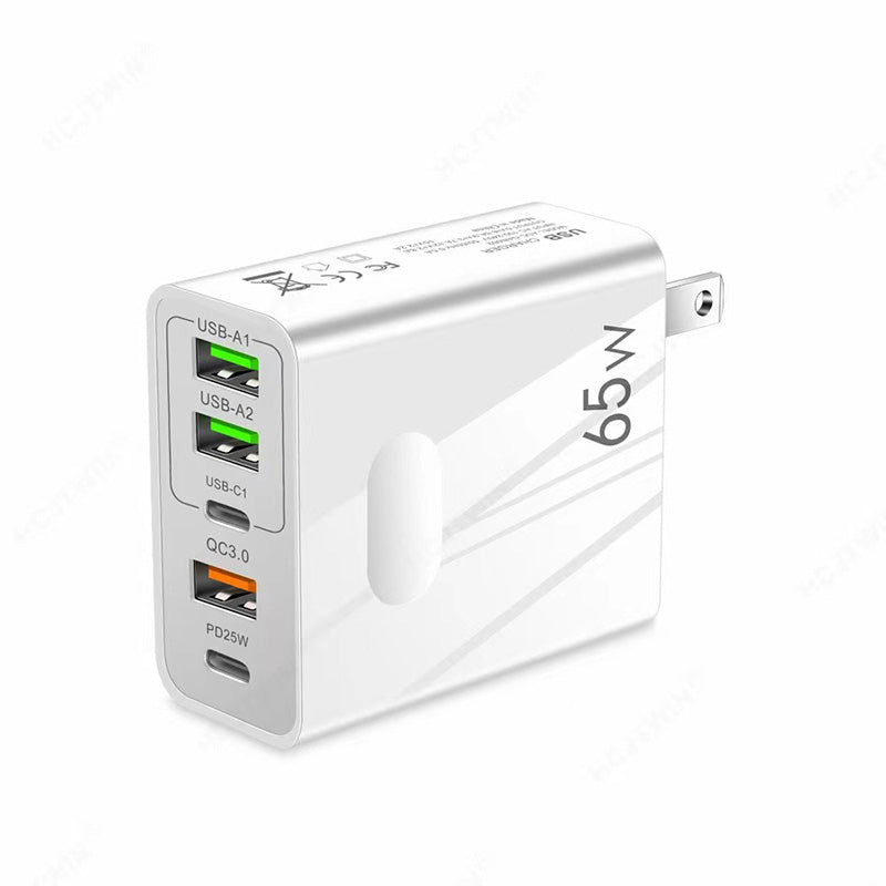 PowerPlug 65W — Snel opladen, Levenslang gratis