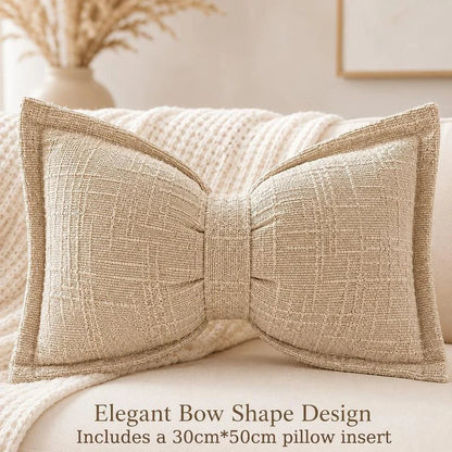 LuxeFleur Strik Chenille Kussen – Gezellig Comfort, Moeiteloze Stijl