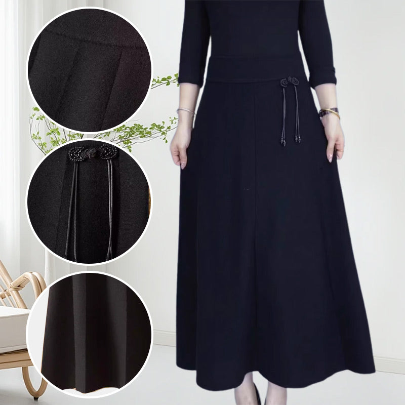 Harper – Hoge Taille Dikke Rok voor Gezellige Warmte