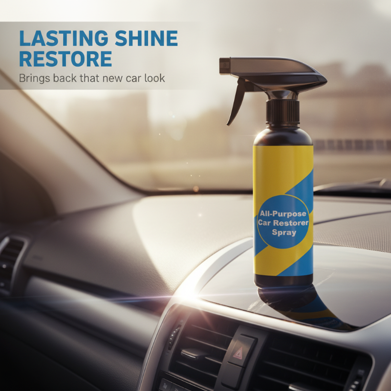 RadiantRide Interieur Vernieuwingsspray 120ml – Bescherming, Glans, Sprankeling