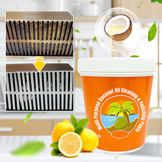 CocoShine™ 380g – Multifunctionele reinigings- en polijstpasta | 1+1 GRATIS