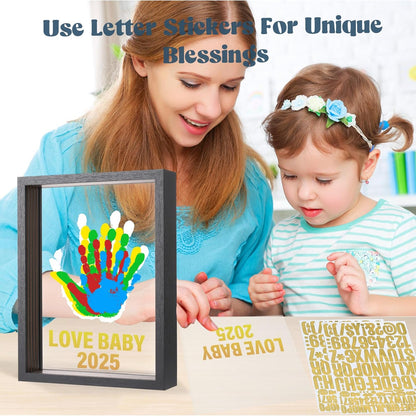 Familie Handafdruk Herinnering – Eeuwige Liefde Afgebeeld