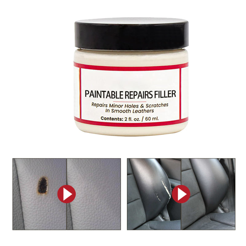 VelvetFix Leder Reparatie Kit — Direct een Glad en Indrukwekkend Leeroppervlak - 60ml