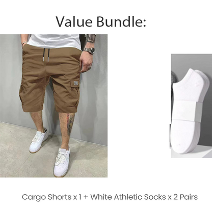 David — Lichtgewicht Cargo Shorts | 1+1 GRATIS