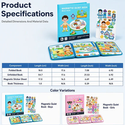WonderTale Magnetisch Boek — Ontsteek Creativiteit, Kalmeer Concentratie