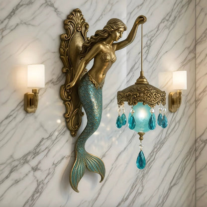 LuminaraMermaid — Fantasy Wandlamp | 50% KORTING