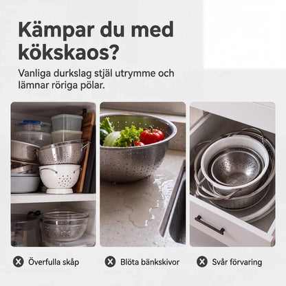 RevaFlow 3-delige inklapbare vergietset — Creëer orde. Controle. Vrijheid.