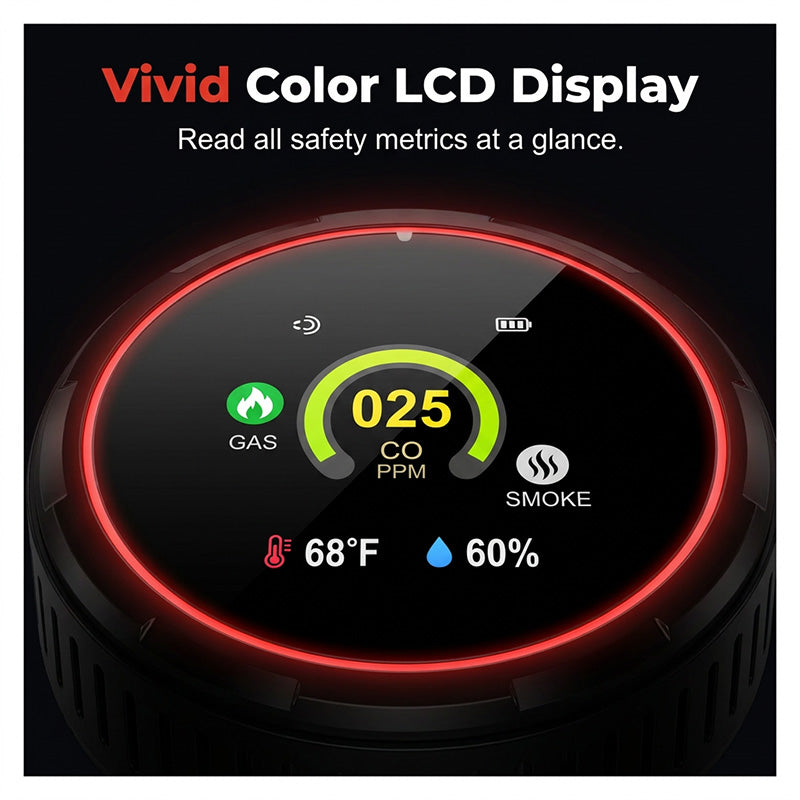 VitalGuard — 5-In-1 Detector | 50% KORTING