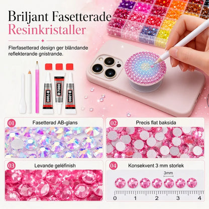 Crystal Art Set — Ontketen Glamorieuze Creativiteit