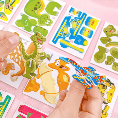 ImagiBuild™ – 3D educatieve puzzelset voor kinderen (10-pack)