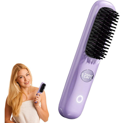 VibeBrush — Snoerloze Stijlborstel | 50% KORTING
